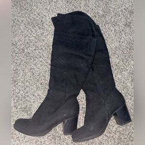 A.N.A Black Knee High Boots